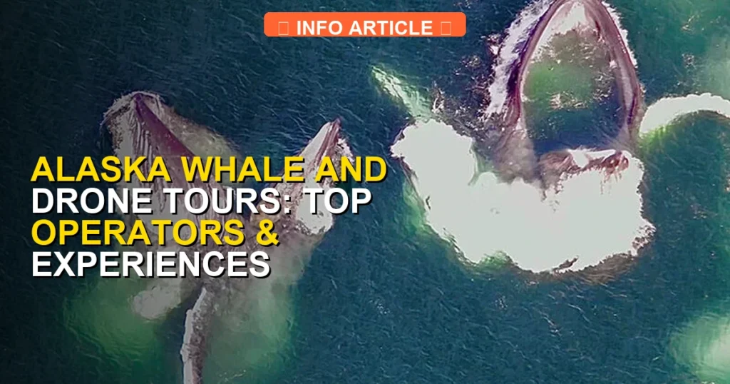 Alaska Whale and Drone Tours: Top Operators & Experiences
