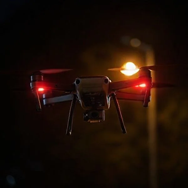What Does a Police Drone Look Like at Night? (ID Guide)