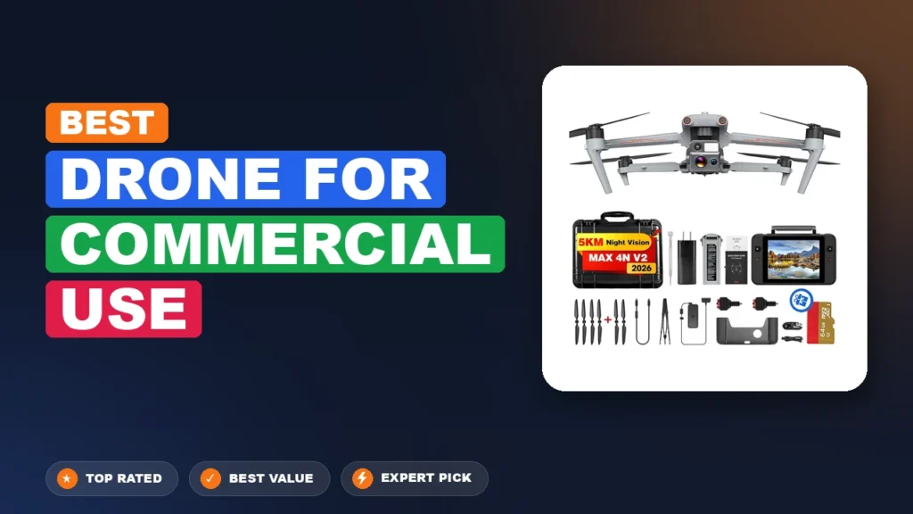 2 Best Drone for Commercial Use 2026 – Tested, Rated & Ranked